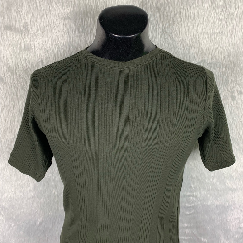 Weatherproof Ribbed Pattern Tee